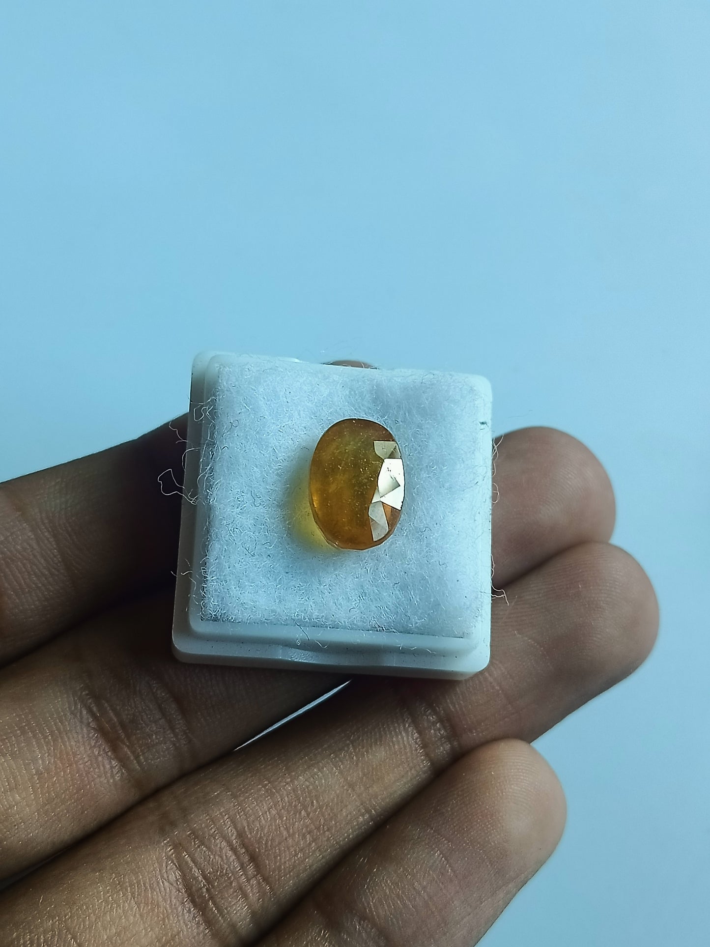 Beautiful Natural African Yellow Sapphire (Pukhraj)