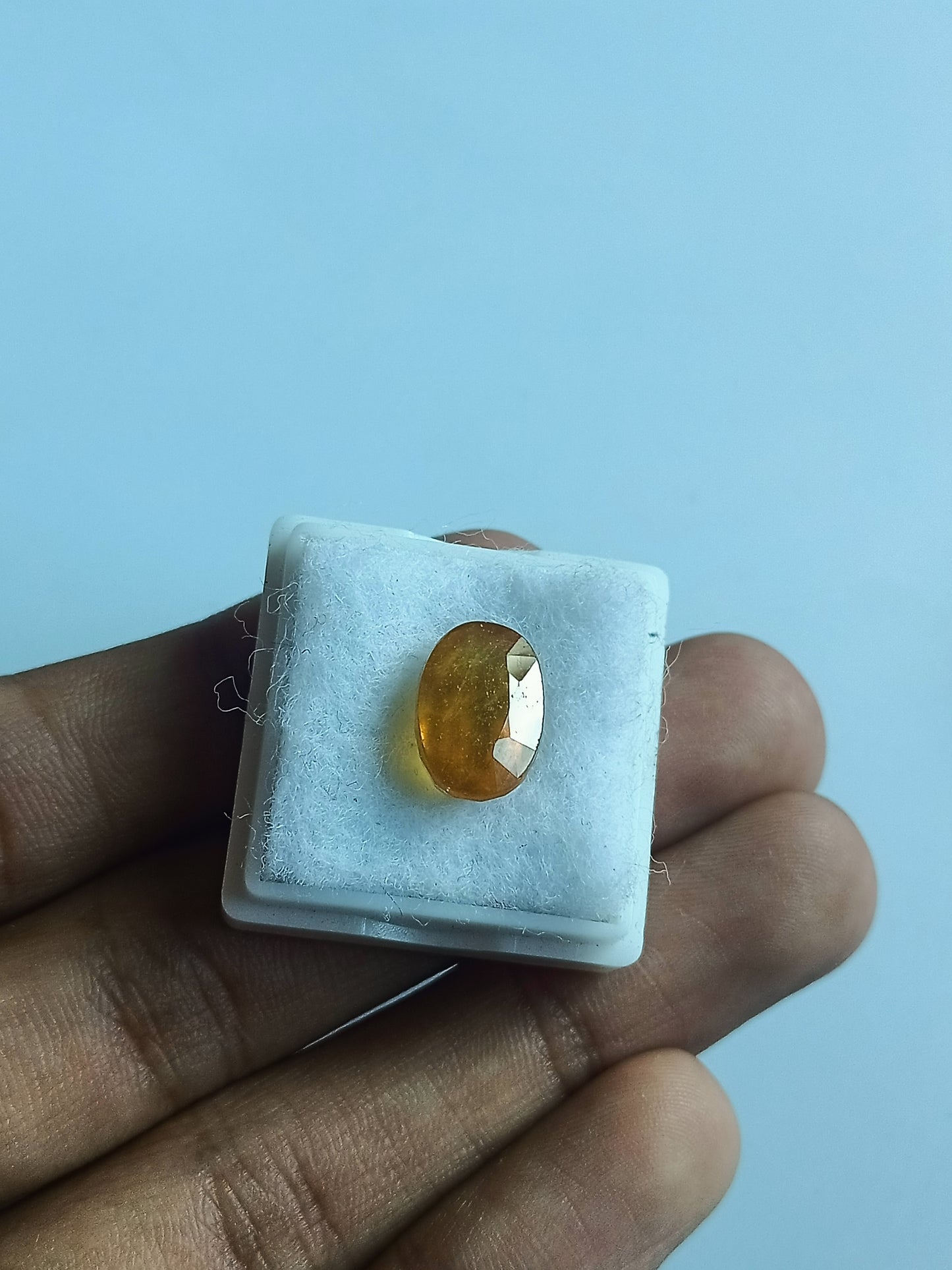 Beautiful Natural African Yellow Sapphire (Pukhraj)