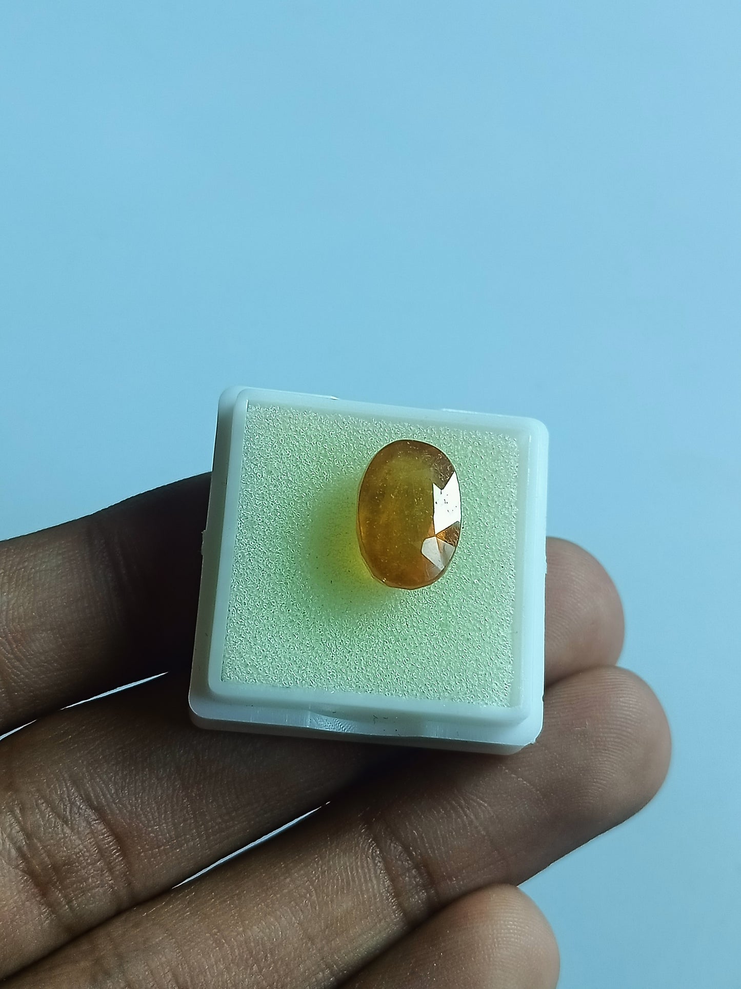 Beautiful Natural African Yellow Sapphire (Pukhraj)