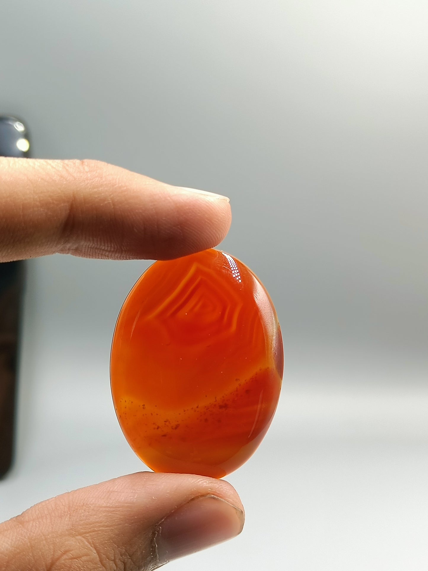 Beautiful Natural Irani Red Aqeeq Agate Stone Big Size